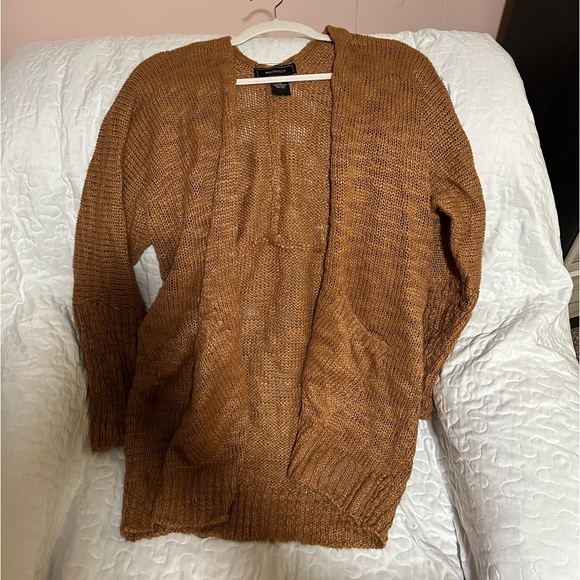 Brown cardigan with pockets - Picture 1 of 2